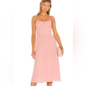 LIKE NEW Amanda Uprichard Cava MIDI Dress